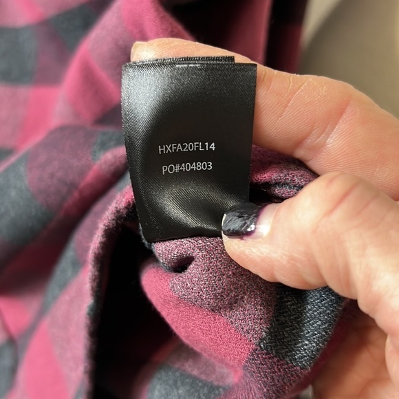 HAWX Work Wear Plaid Flannel Shirt Size M - Picture 12 of 12